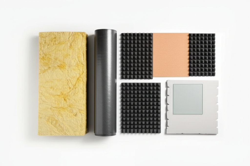 Materiales de aislamiento acústico